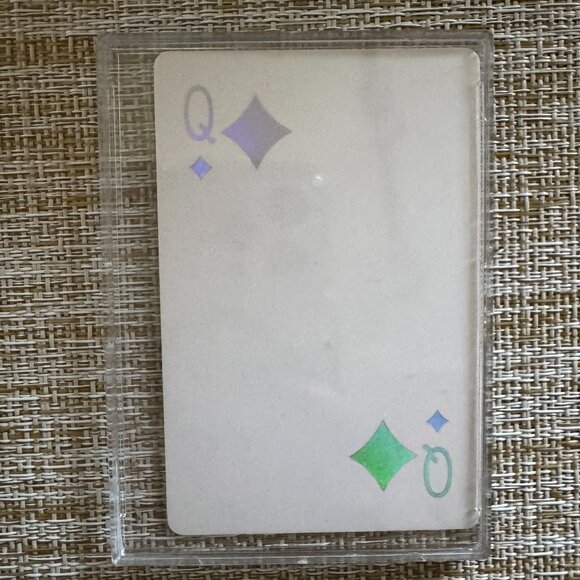 Dior Joy Queen of Diamonds Playing Card – Holographic Design in Magnetic Case - Picture 2 of 2